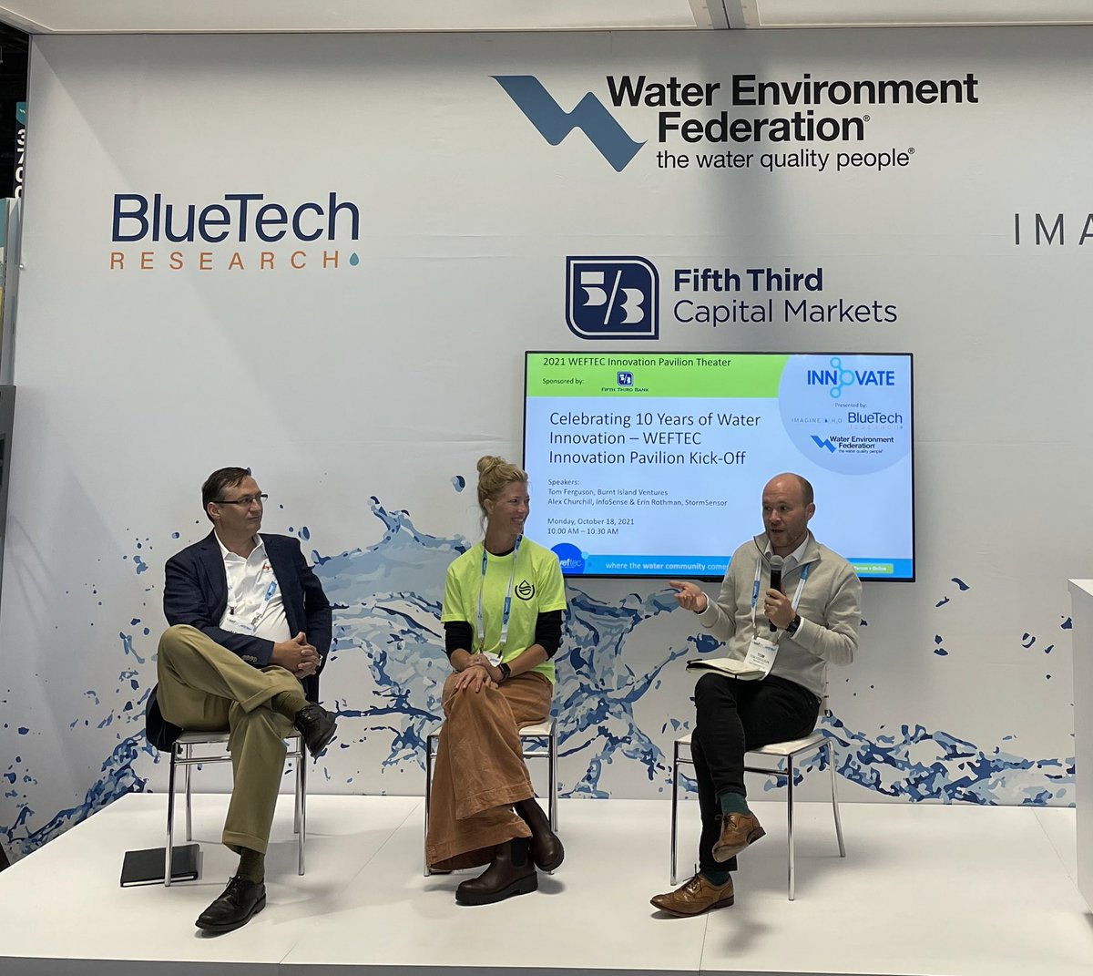 MarieChantal65's tweet image. Totally agree with Tom Ferguson from Burnt Island Venture: « The future means decoupling operations from the humans. » #thefutureofwater #innovation #weftec2021 #water ⁦@WEFTEC⁩ ⁦@WEForg⁩