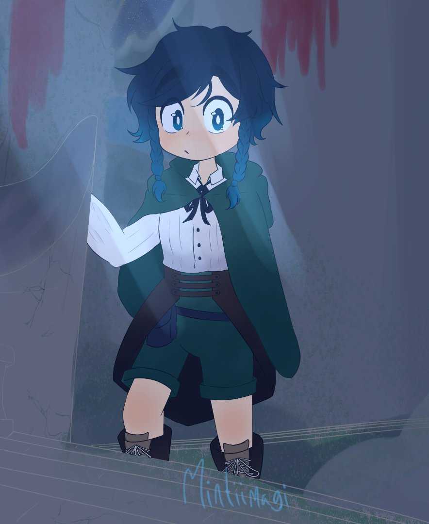 mintiimagi's tweet photo. Here's the art I did for @risamiku_art 's Venbara fic for the @const_bang ! https://t.co/psX8f8EOAZ