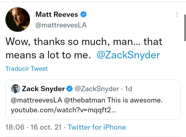 ecuador_dc's tweet photo. Dolió no ver nada respecto al SnyderVerse pero, hay que saber apreciar todos los proyectos que vienen y apoyar a #dccomics Es un gran momento para ser fan de DC!
.
#TheBatman #Batman https://t.co/WMqvU8Ahmx