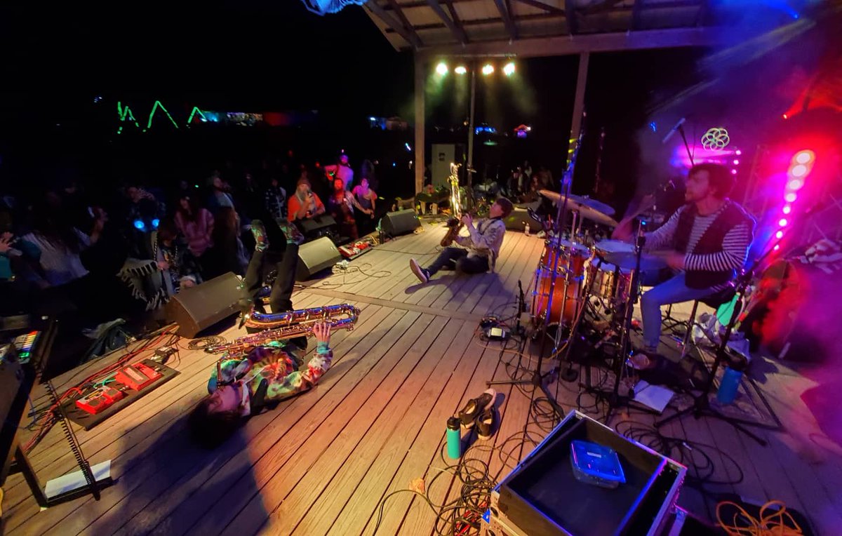 bigblitzband's tweet image. Thank you, Fall Pyro 2021!  We're so glad we could party with you all and hope to see you again soon!  #pyrofest #fallpyro #pyro #music #musicfestival #saxophone #drums