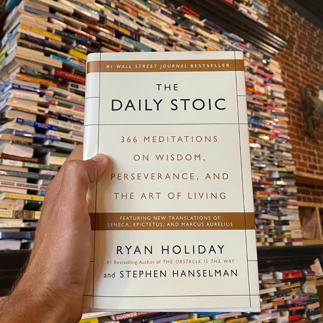 RyanHoliday's tweet photo. 5 years ago today The Daily Stoic came out. I had no idea this book about an obscure school of ancient philosophy would do what it has done. Makes me so happy to get to pay forward all the joy and wisdom the Stoics have brought to my life. https://t.co/ShtP0RVgOl