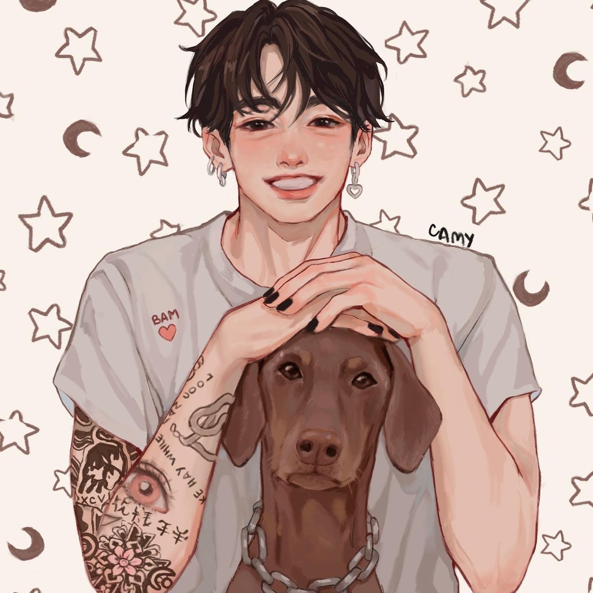 camy__min's tweet photo. jungkookie and bam✨ https://t.co/VUeHwAoCVo