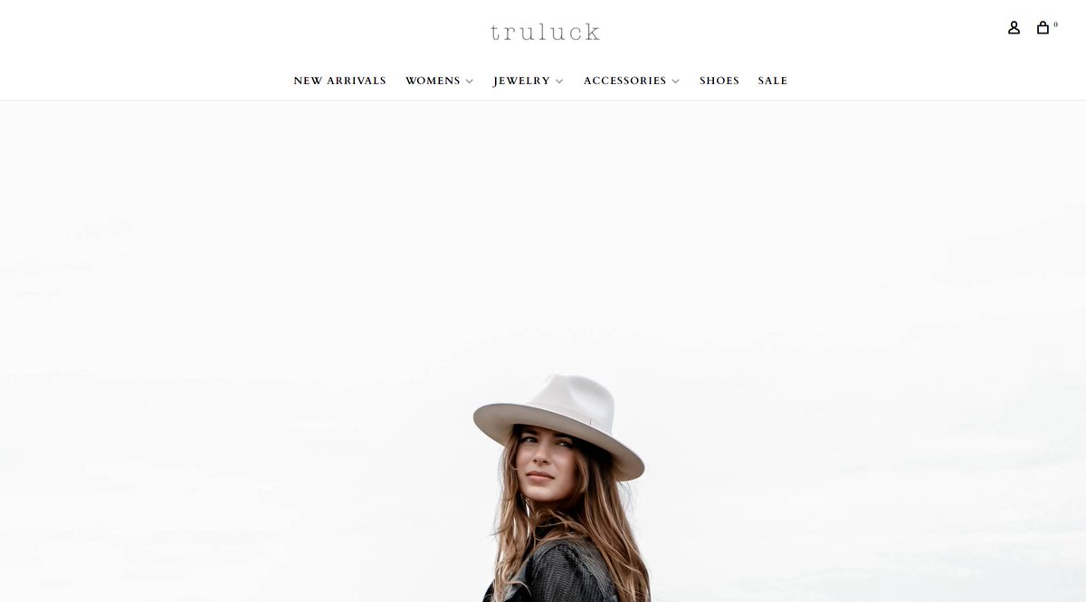 Customers can shop at truluck.shop for jewelry, accessories, a well-edited selection of clothing, and one-of-a-kind vintage. Thank you for choosing .shop! #dotSHOPwebsite