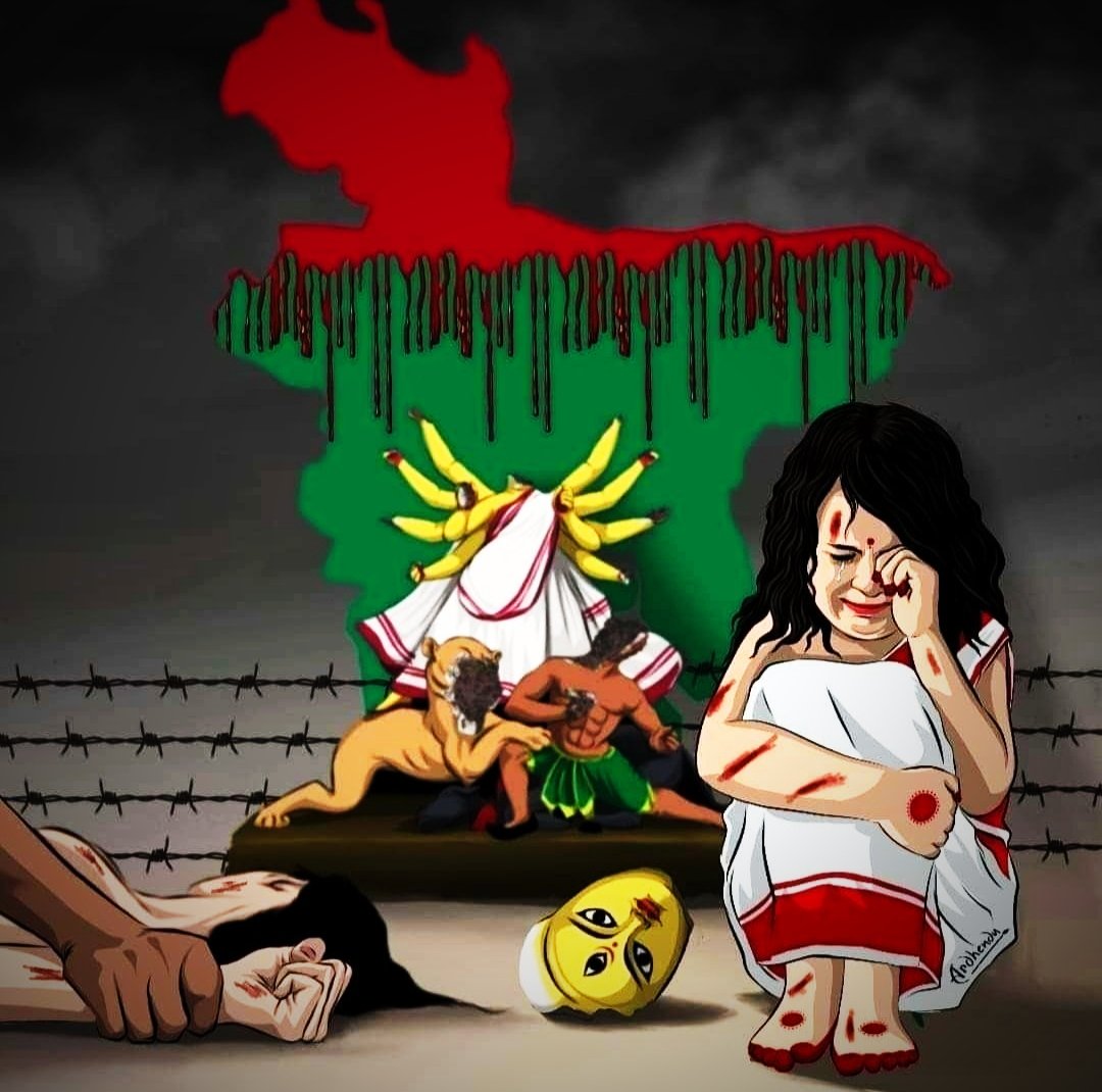 sanatanunity's tweet photo. @MiaSeppo This is Bangladesh. 🇧🇩 https://t.co/qWNE2CoEDS