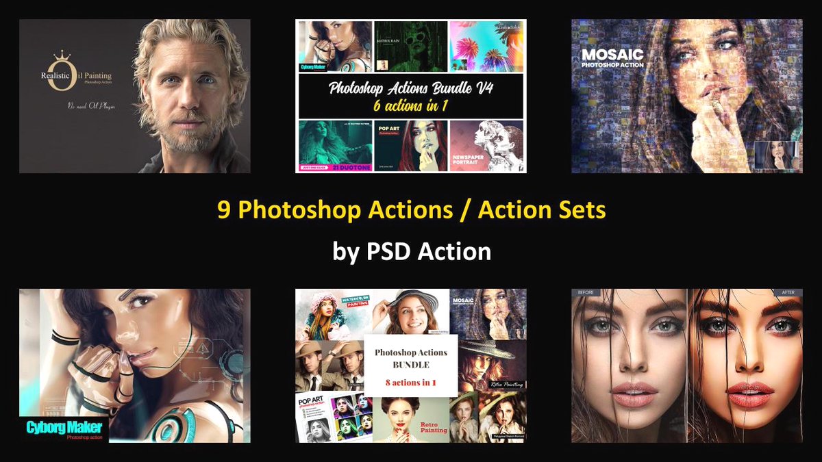 PhotoshopAddOns's tweet image. 9 Photoshop Actions / Action Sets by PSD Action creativemarket.com/IR_DESIGN?u=Da…  #PhotoshopExtension #PhotoshopActions #action #PhotoEditing #action #PhotoManipulation #PhotoshopActions #Photography #AddOn #PhotoshopTips #effect