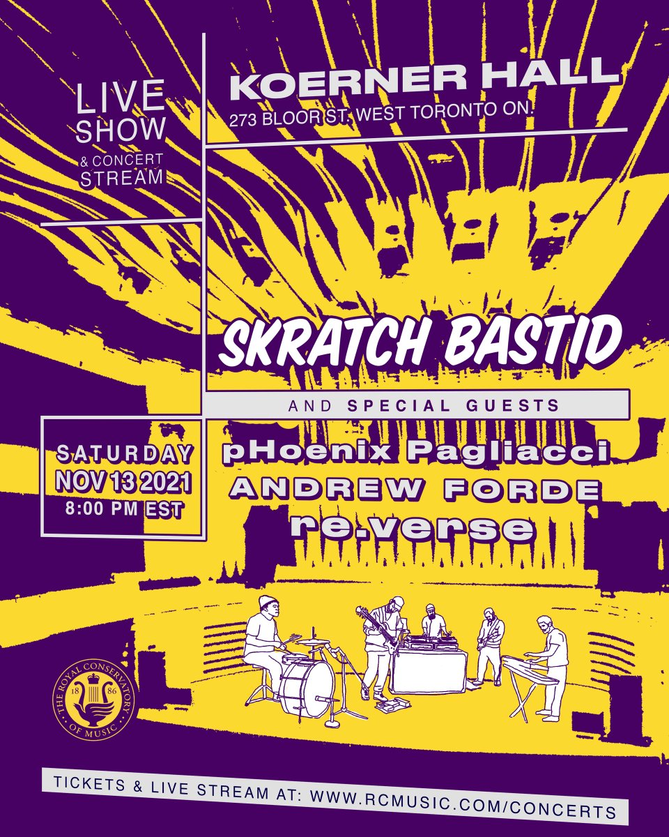 Show coming up in Toronto at the immaculate <a href="/KoernerHall/">KoernerHall</a> - Nov 13 with <a href="/rvrs416/">re.verse</a> band, <a href="/itsmepagliacci/">pHoenix Pagliacci</a> on vocals, and Andrew Forde on violin. Experience the beautiful venue live in person or livestream from wherever you are. Tickets for both here: rcmusic.com/events-and-per…