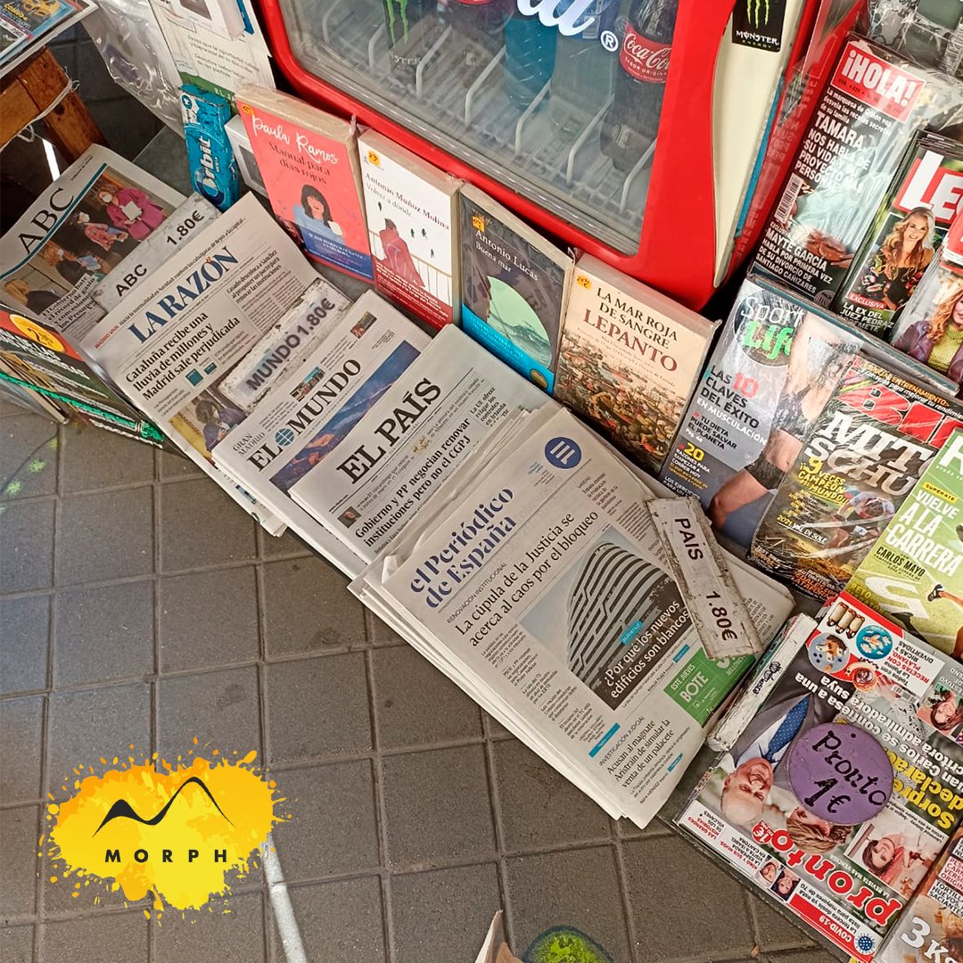 morph_estudio's tweet photo. Orgullosos de aparecer hoy como portada del diario de nueva creación @ElPeriodico_Esp, tanto en su portada en papel como en su versión online, os dejamos aquí el enlace y algunas de las fotos realizadas por Alba Vigaray.

https://t.co/m84IVgSIQK https://t.co/kgXox9KEd1