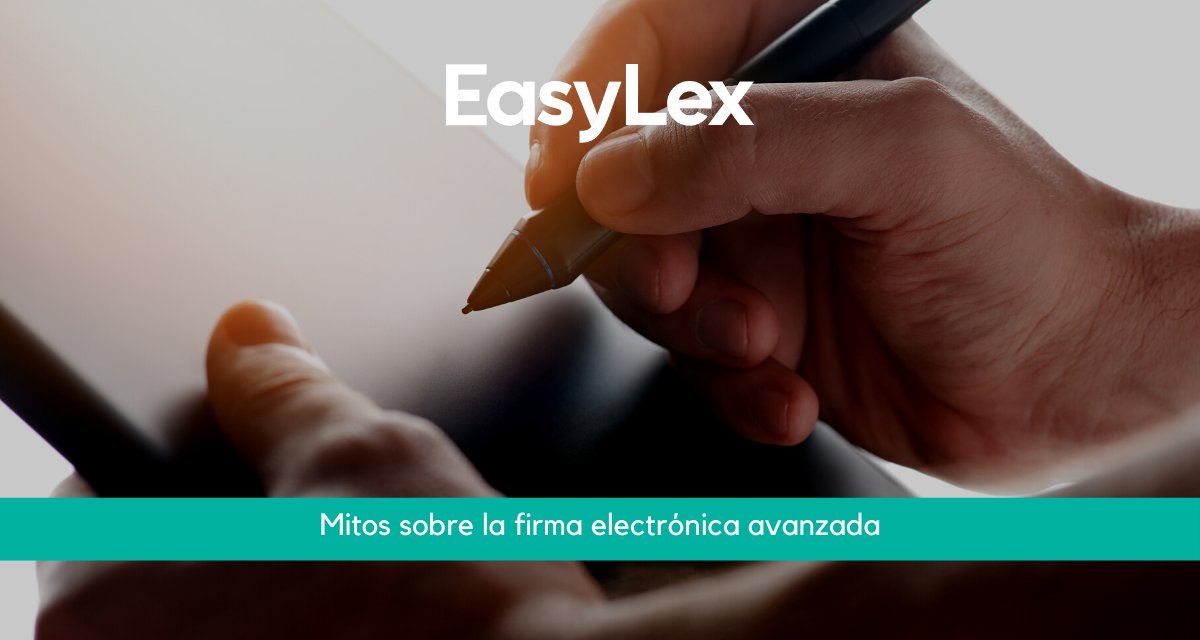easylex_'s tweet photo. El uso de la firma electrónica avanzada va en aumento ya que es una herramienta que  agiliza procesos legales y contractuales.
Al ser una firma emitida por el SAT, existen algunos mitos respecto de su uso. 
https://t.co/DeU871k8IH https://t.co/6GURlGLB8h