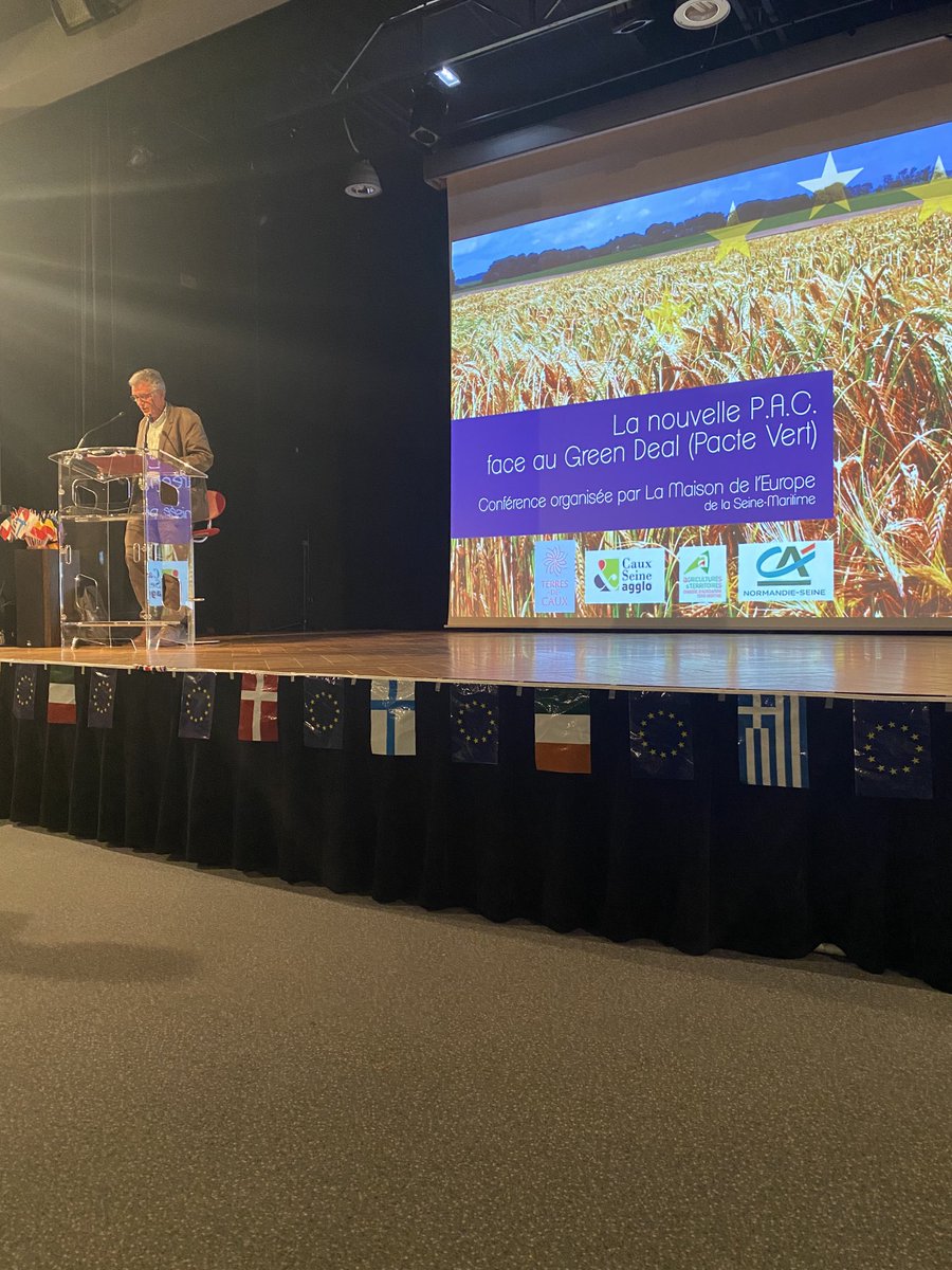 ⁦<a href="/CANSeine/">Crédit Agricole Normandie-Seine</a>⁩ partenaire des conférences de ce soir et demain en Terres de Caux sur la nouvelle PAC #Agriculture