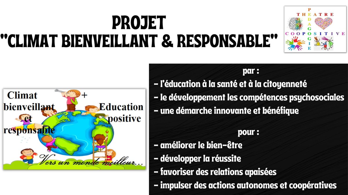 coopositive's tweet photo. Voici les raisons et les moyens de mon projet professionnel et personnel au sein des collectivités accueillant la jeunesse.

#coopositive
#climatscolaire #projet #santé #citoyenneté
#bienêtre #école https://t.co/LMHFYHp2c0