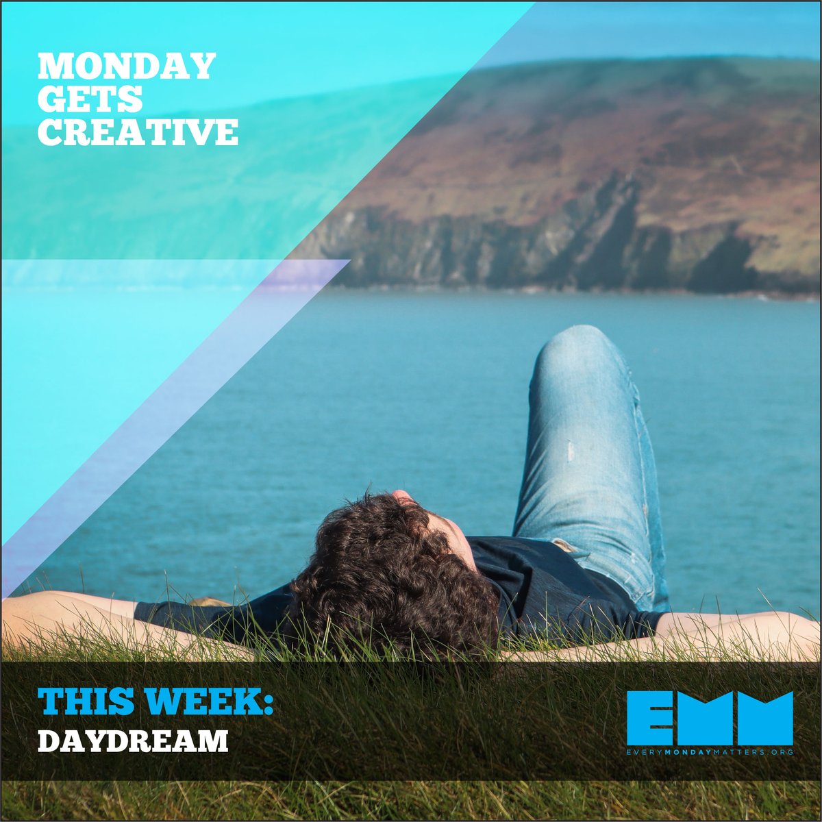 Close your eyes for a moment and take a few deep breaths. Does a place come to mind?  . Enjoy the moment for a few minutes, then open your eyes slowly when you are ready. Yes, this week, we want you to DAYDREAM.