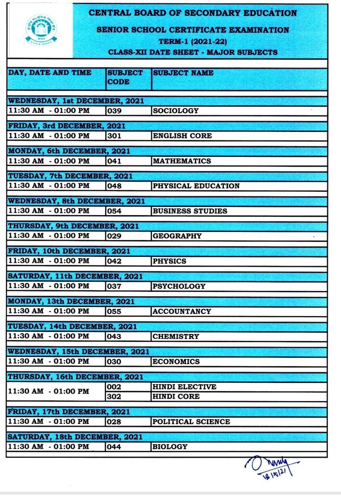 ALLENkota's tweet image. #CBSE Class 10 &amp;amp; Class 12 Term 1 Date sheet released 📚
 #cbsedatesheet