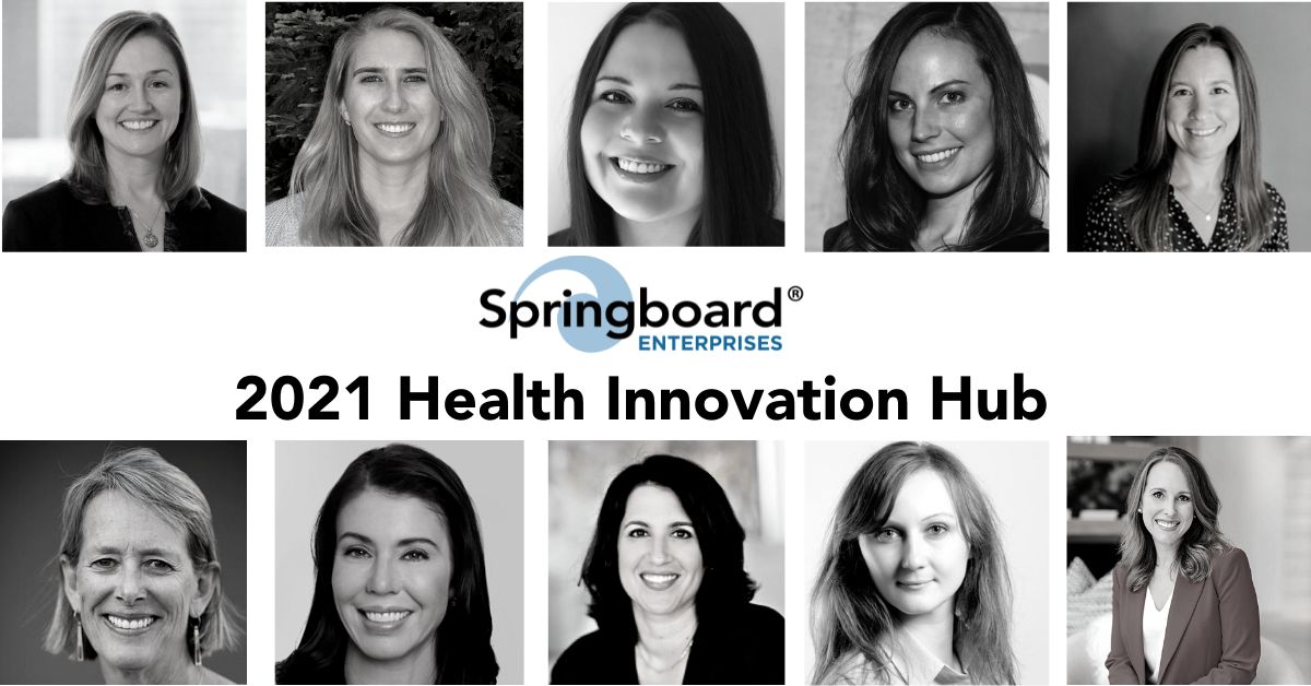We're excited to announce our 2021 Health Innovation Hub: Digital Health cohort! Read the news here: businesswire.com/news/home/2021…

We're welcoming 9 women-led companies into the Springboard network at our virtual bootcamp, beginning with our Orientation and Alumnae Roundtable Oct. 19.
