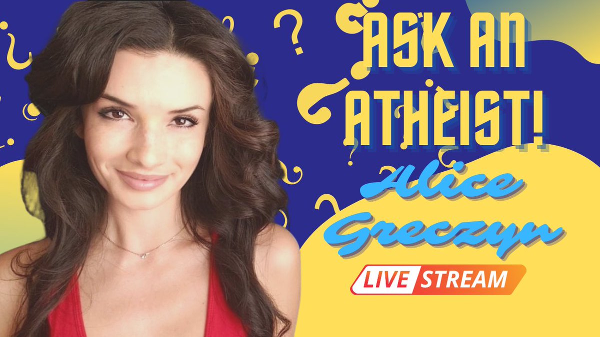 alicefood's tweet photo. Ask me anything TONIGHT when I'm live with @YFNAtheist at 6pm PST!

What I love about Ethan's show is that it isn't just about #atheism. It's about the beautiful diversity of thinkers who simply happen to be non-theists. So seriously, ask me anything!

https://t.co/c3nooacjYf https://t.co/yQeBiCq1lb