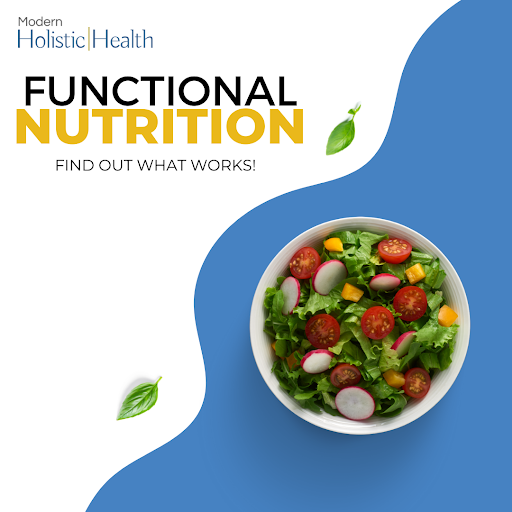 Functional nutrition is a method of care that focuses on restoring the physiological functioning of the body. Our coaches offer a wide variety of services to help you determine the nutritional requirements for YOUR body. #functionalnutrition #ModernHolisticHealth