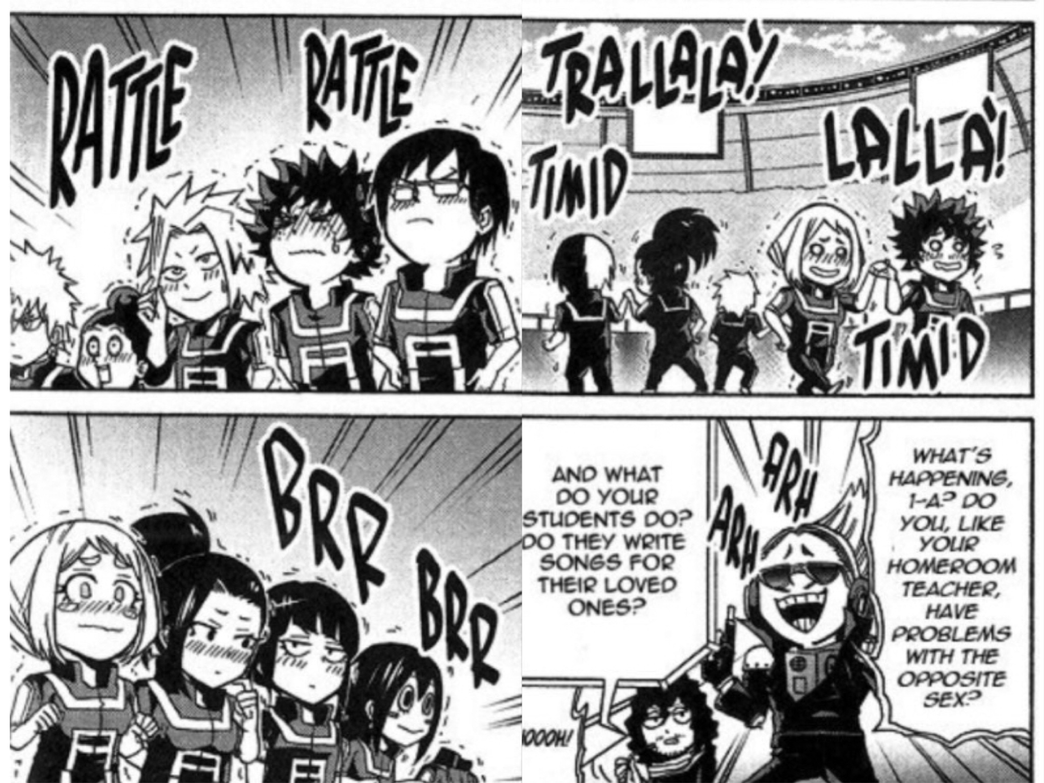 todomomotdmm on X: Do you, like your homeroom teacher, have problems  with the opposite sex? #izuocha, #todomomo, #kamijirou  t.cobN7mHMEtfQ  X