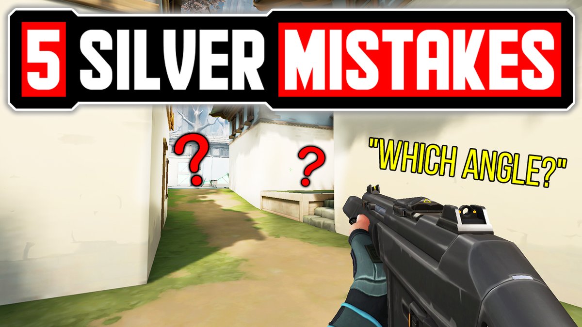 MatchPoint012's tweet image. 5 COMMON Mistakes SILVER Players Make And How To FIX Them - Valorant

Are you making these common mistakes? 

🔗- youtu.be/8UZ0TKc336I