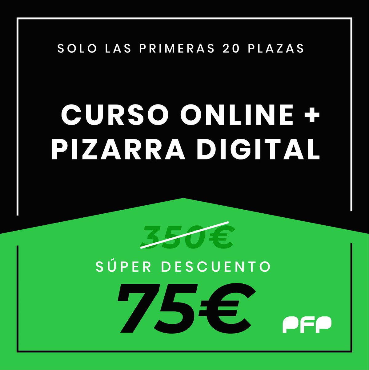 ✅ Súper Descuento! Solo para los 20 primeros. Curso Online de Preparación Física en Pádel + La Pizarra Digital por tan solo 75 euros!! Date prisa, compra ahora 👇 curso.preparacionfisicapadel.es/producto/curso…