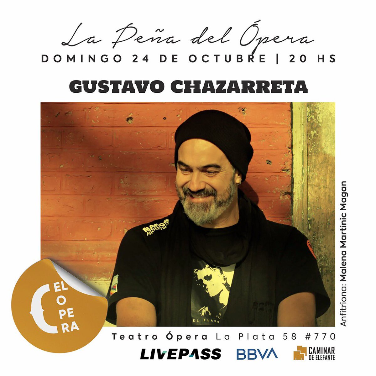 Vuelve La Peña del Opera en <a href="/operalaplata/">El Opera</a> 
Las entradas se sacan por <a href="/livepassarg/">Livepass Argentina</a> o en la boletería del teatro 58 e/ 10 y 11 martes y jueves de 14 a 19