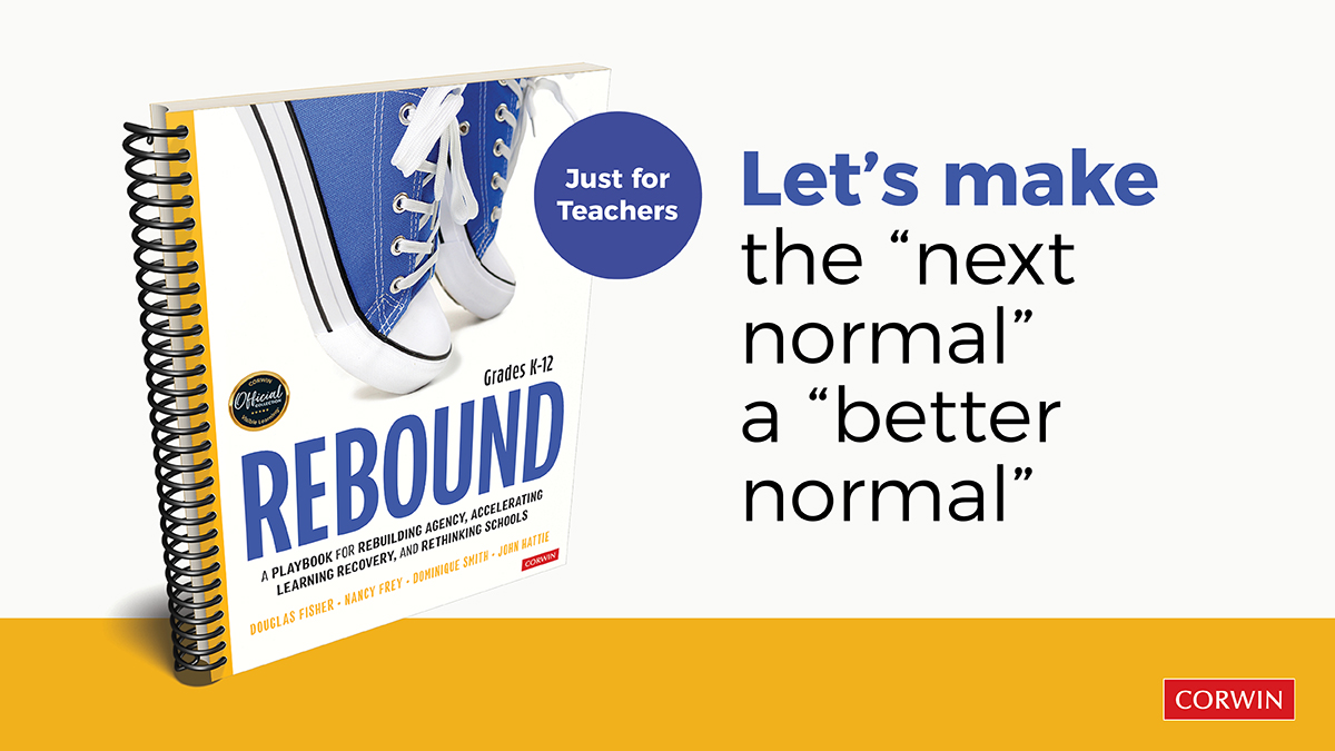 DFISHERSDSU's tweet image. After returning to school in-person these past few months, what does your &quot;new normal&quot; look like? 

#REBOUND #learningrecovery #newnormal @NancyFrey @domsmithRP @john_hattie