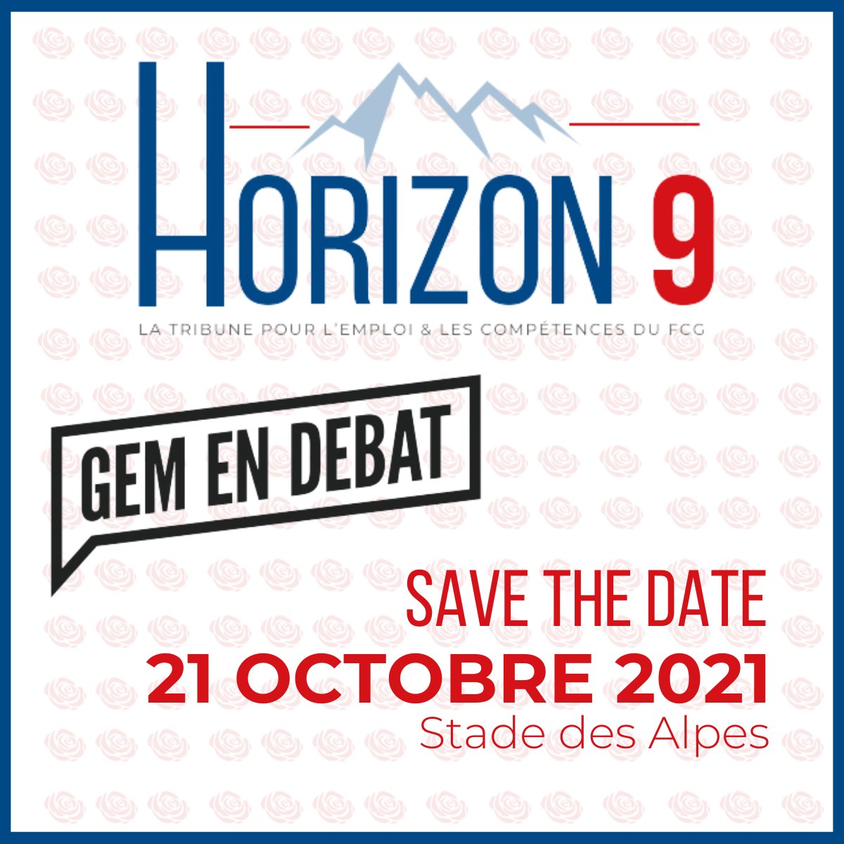 Gem en Débat (@gemendebat) on Twitter photo Ce jeudi 21 octobre, GEM En Débat sera au stade des Alpes pour participer à la journée Horizon 9 consacrée à l'employabilité et aux ressources humaines.
Notre pôle Actu&Débat aura le plaisir d'animer une table-ronde sur le thème de l'entreprenariat féminin avec <a href="/LeLoarne/">Séverine Le Loarne Lemaire</a> ! Ce jeudi 21 octobre, GEM En Débat sera au stade des Alpes pour participer à la journée Horizon 9 consacrée à l'employabilité et aux ressources humaines.
Notre pôle Actu&Débat aura le plaisir d'animer une table-ronde sur le thème de l'entreprenariat féminin avec <a href="/LeLoarne/">Séverine Le Loarne Lemaire</a> !