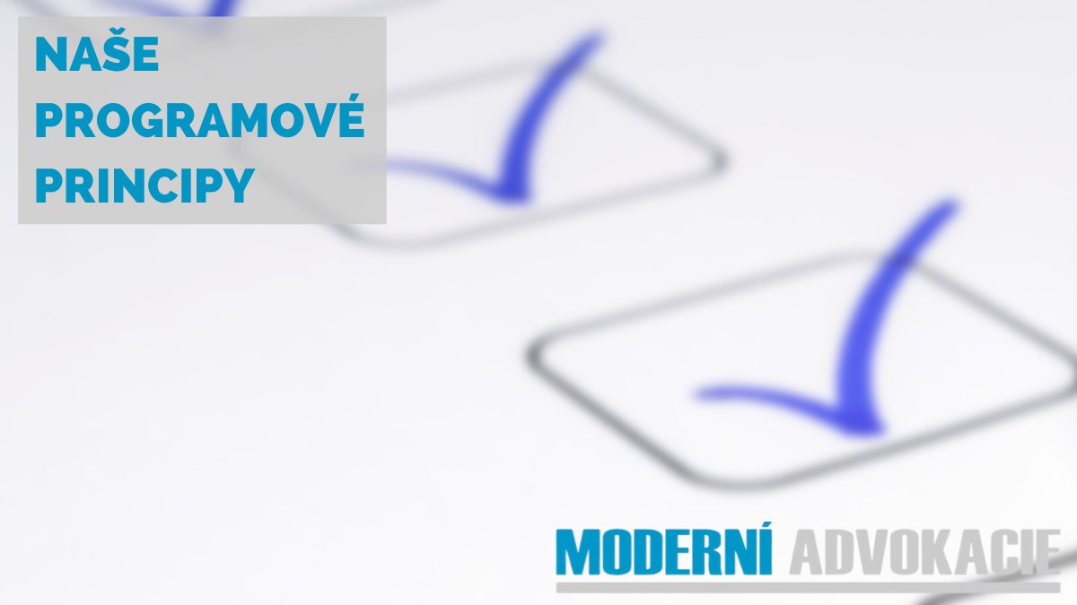 Za našimi kandidáty jsou desítky let advokátní práce. ⚖
Tyto zkušenosti budeme i nadále zužitkovávat v orgánech České advokátní komory. Program Moderní advokacie stojí na několika základních principech, o kterých si můžete přečíst na našem webu. ⤵

🔗moderniadvokacie.cz/program-2/