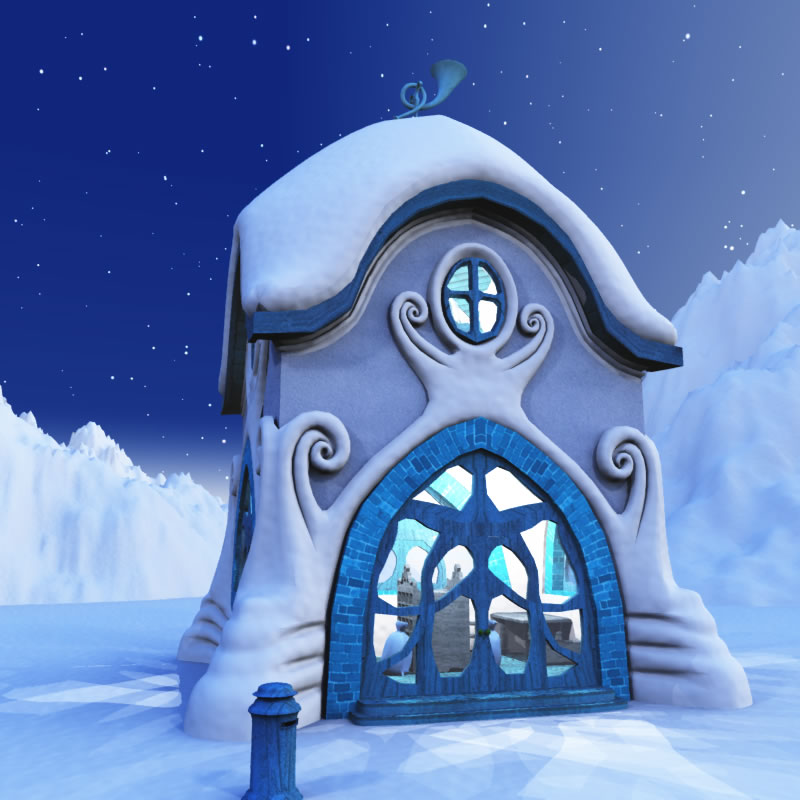 contentguild's tweet image. North Pole Christmas Post Office 3D model for #3DSMAX Blender #Vue3D &amp;amp; more available for #gameart &amp;amp; #Christmas #animation bit.ly/3uQeiao
