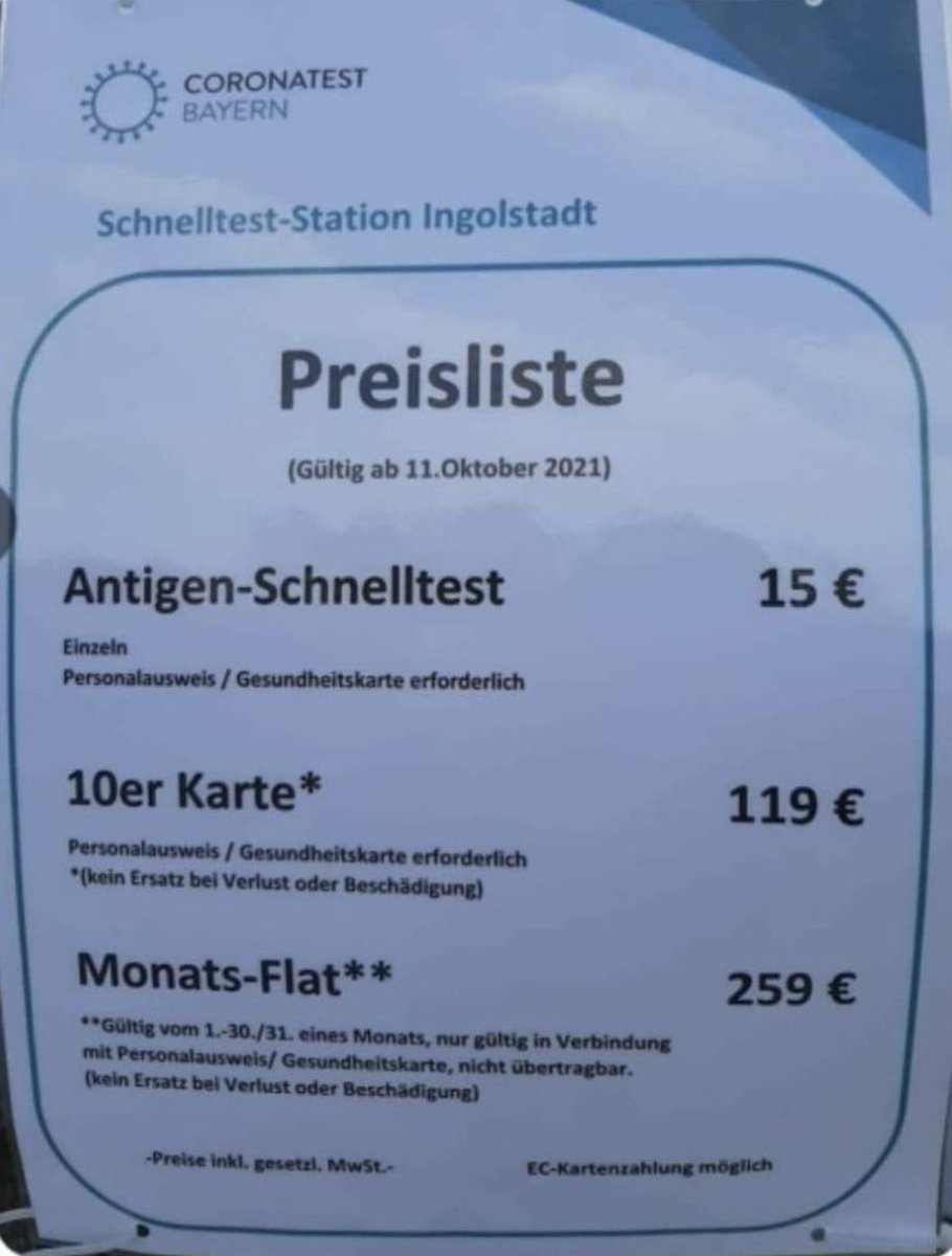 mamboderalpha's tweet image. Corona Testzentrum aufeinmal Mobilfunkanbieter oder was