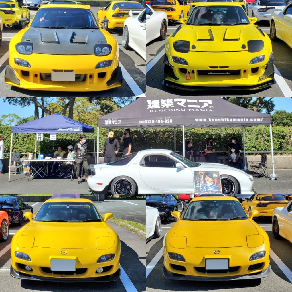 REfreak_RX7's tweet photo. 2016年 おはスポ 13台 ➯ 2021年 KRMT 32台で
過去1番 福岡にFDが集まりました😆🙌
(その他:FC13台,SE7台,SA3台,HC3台, S1=1台)
#KRMT
#九州ロータリーミーティング
#宗像ユリックス
#建築マニア https://t.co/UAVdlrXhte