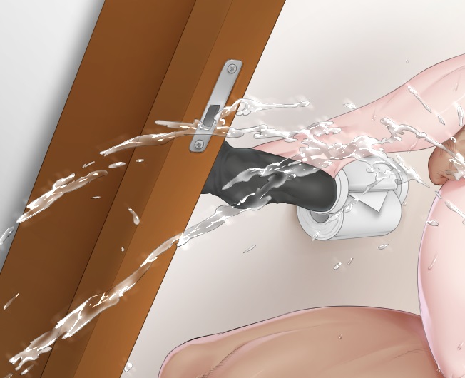 我慢できなかった妻。 