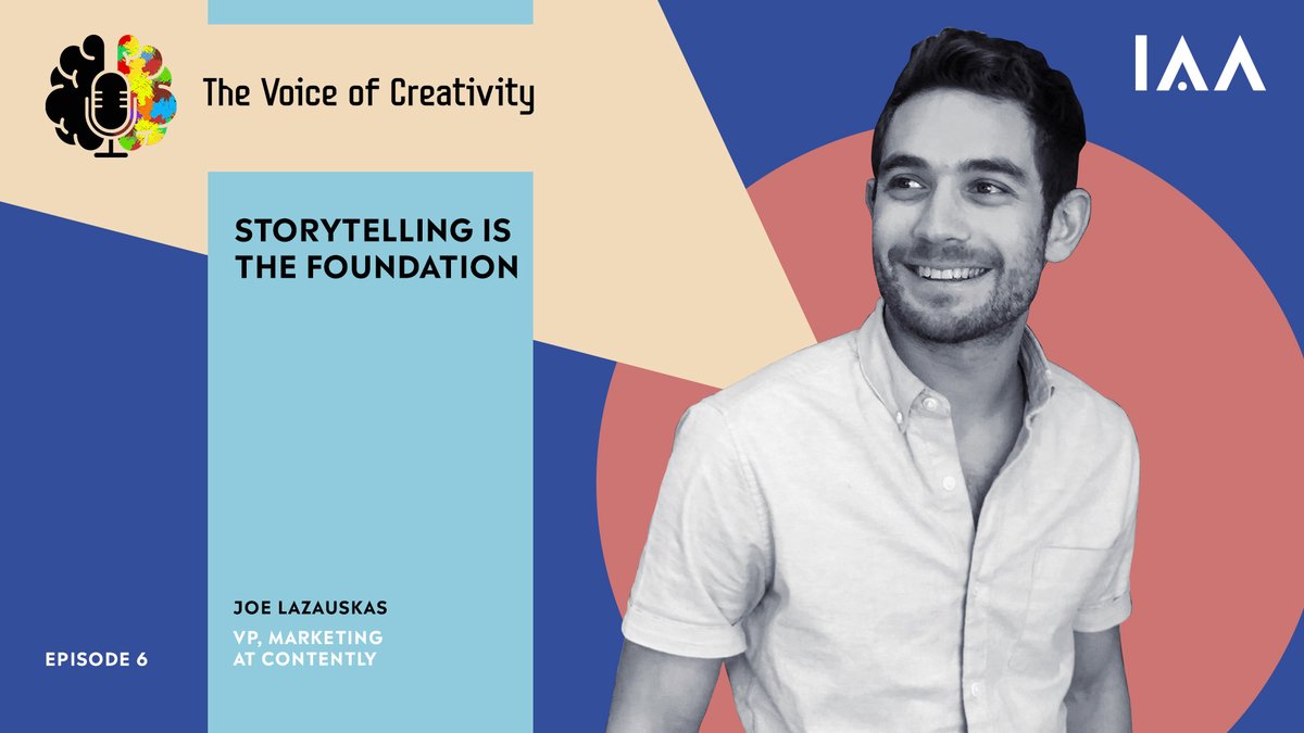 IAA_Global's tweet photo. The Voice of Creativity Podcast: Episode 6 is coming soon!
In this exciting episode, we sit down with Joe Lazauskas, VP of Marketing at Contently.
#Creativity #Innovation #storytelling #contentmarketing #thestorytellingedge #B2B #shanesnow #joelazauskas #Cortex #IAA https://t.co/T4iDkYRoZv
