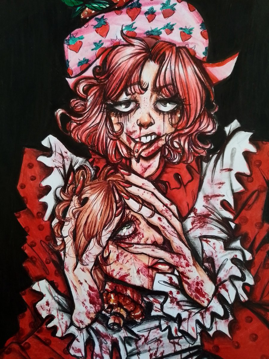 Barby10337366's tweet photo. Cassandra from Friday Night Funkin, Jessica Rabbit, strawberry Shortcake #cassadrafnffanart #strawberryshortcakefanart #fridaynightfunkinfanart #jessicarabbitnurse #goreart #traditionalart #picoschool https://t.co/aqyCJoS2I5