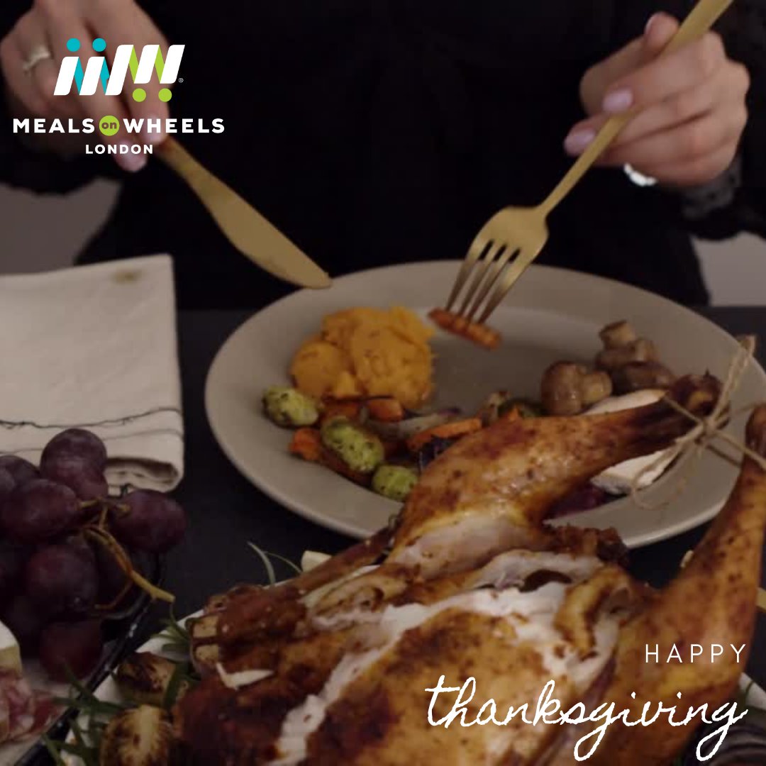 Happy Thanksgiving London! We at Meals on Wheels sure do love a holiday that features food! What's your favourite thanksgiving staple? #thanksgiving #MOWL #londonon #london #londonontario #dogood #charity #nonprofit #donate