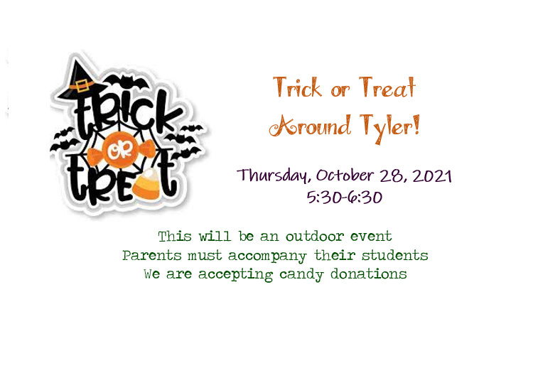 TylerLeaders's tweet photo. Mark your calendars!  Trick or Treat Around Tyler is coming! https://t.co/xkr6SmhPqi