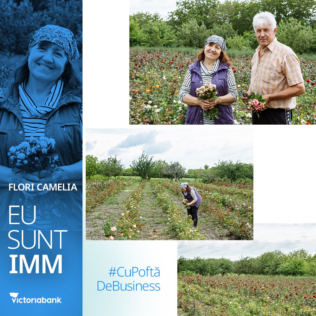 VictoriabankMD's tweet photo. "Bună, suntem Nadejda și Vasile și avem o pasiune aparte pentru flori"
Descoperă povestea oamenilor de la Flori Camelia Drochia și inspiră-te! 👉https://t.co/uK9QS49A85 https://t.co/Lm1erkHGKF