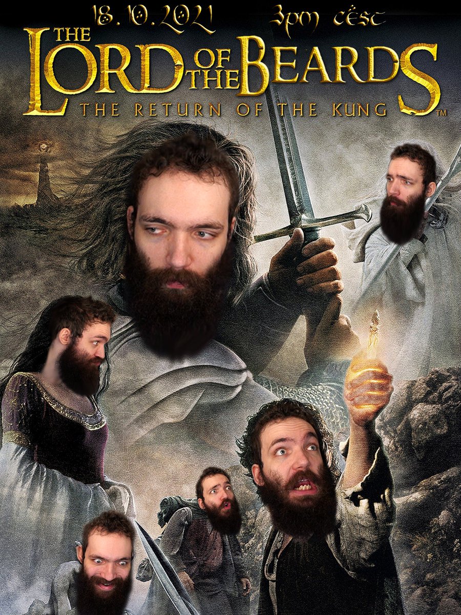 KungaEntertain's tweet photo. "I will not say: do not weep; for not all tears are an evil." -Kungalf The Bearded

---

#return #returnoftheking #twitchstreamer #streamer #gaming #gamingstream #gamer #gamedev #beard #asianinheart https://t.co/8qTtP43WzI