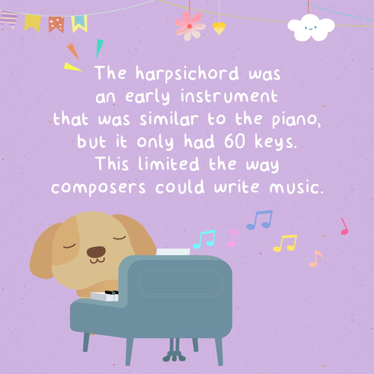 PandaCornerEdu's tweet photo. Discuss fun music facts with your child to spark their curiosity about music. Ask your child: “Why do standard pianos have 88 keys?” What other fun facts do you know about the piano?

#PandaCorner #pianogames #musicgames #kidssongs #kidsmusic #kidsapp #musicapp #gamesforkids https://t.co/BBpD9RYZ9K