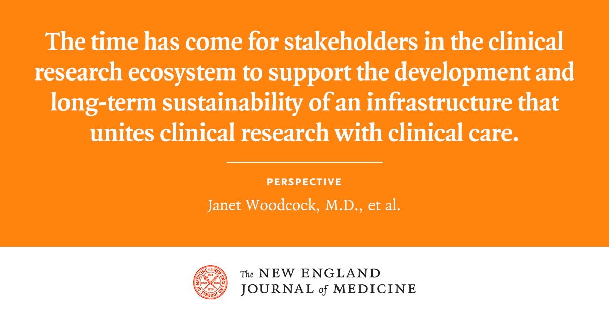 NEJM's tweet photo. Many strategies have been developed to increase enrollment of diverse 
populations in clinical trials, but they have produced mixed results. https://t.co/ETqGFGn71B https://t.co/s9A43Ec71o