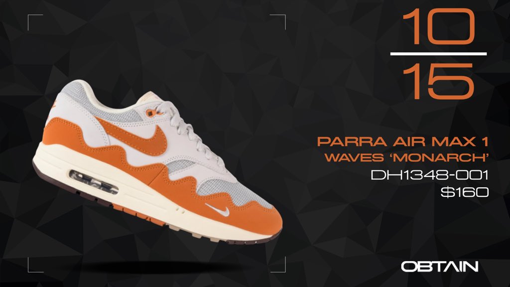 Patta Air Max 1
World Wide Release
Oct 15th
7 - Slots Available 
obtain.llc/products/patta…