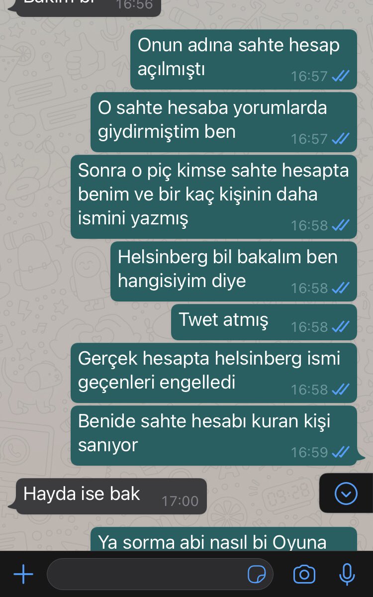 Emrenakamoto's tweet photo. Buyur helsinberg yakın arkadaşlarımla yazışmalarım. Daha nasıl anlatayım benim yapmadığımı https://t.co/Y7MXyJTQ5F