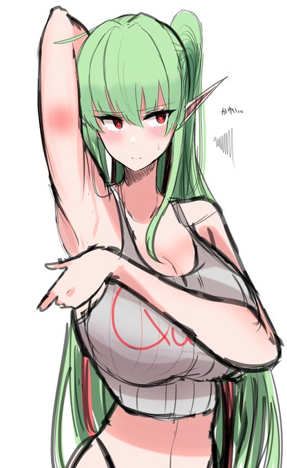 (蚊に)さされたクインさん 