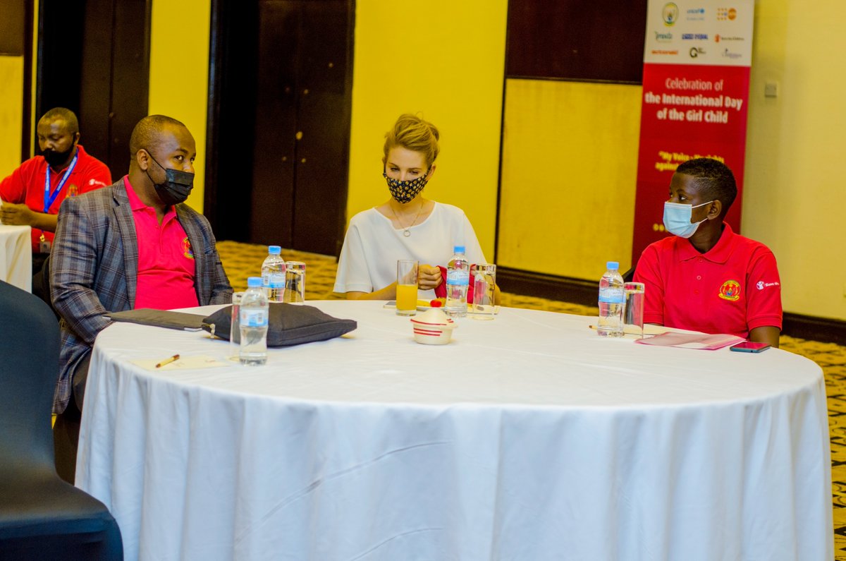 RwandaGender's tweet photo. Speaking at the Celebration of the International #DayOfTheGirl, the @unicefrw Representative Mrs. @LindseyJulianna reminded us that we need to do much more in protecting our children from all forms of child sexual abuse. #StopChildDefilement https://t.co/88AY852Mbf