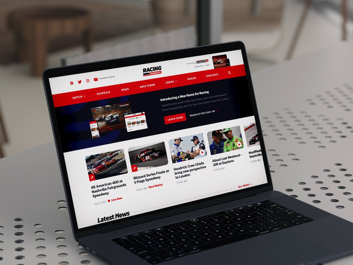 RacingAmerica's tweet image. In November, short track fans will have a new home at Racing America powered by Speed51.

Read more: speed51.com/rta-media-rebr…