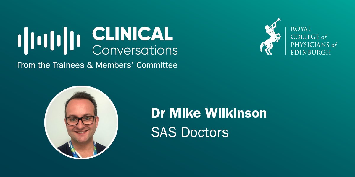 RCPEdinTrainees's tweet photo. In today's Clinical Conversation we're speaking to Dr Mike Wilkinson @mikee3711 about the role of SAS doctors, how and why doctors might consider this type of role, and the route to the register via CESR. Listen to this fascinating chat now on iTunes: https://t.co/rP2NwocEJK https://t.co/OVbRBjlJWZ