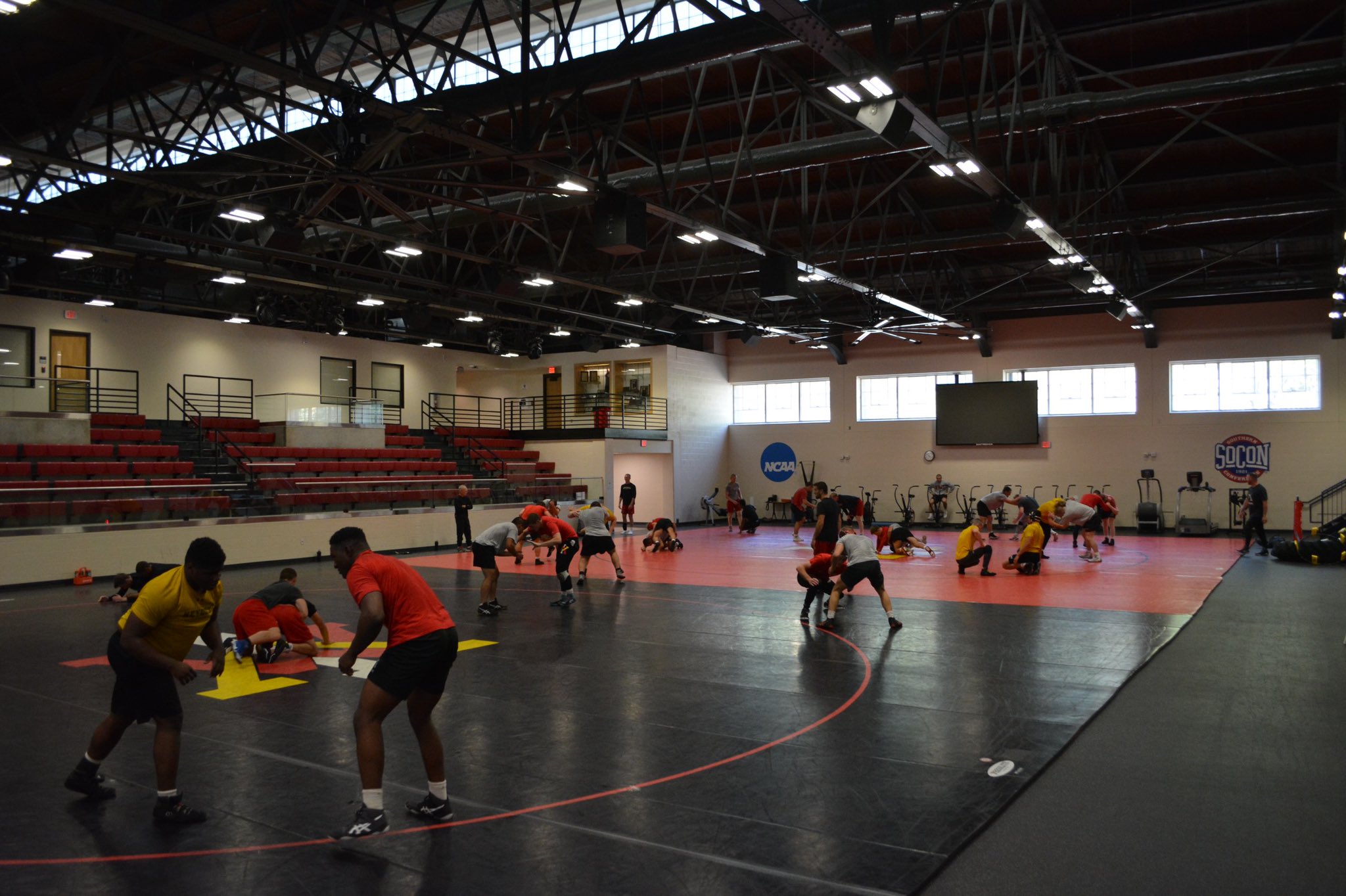 VMI Wrestling on Twitter "First official practice of 20212022. 📍