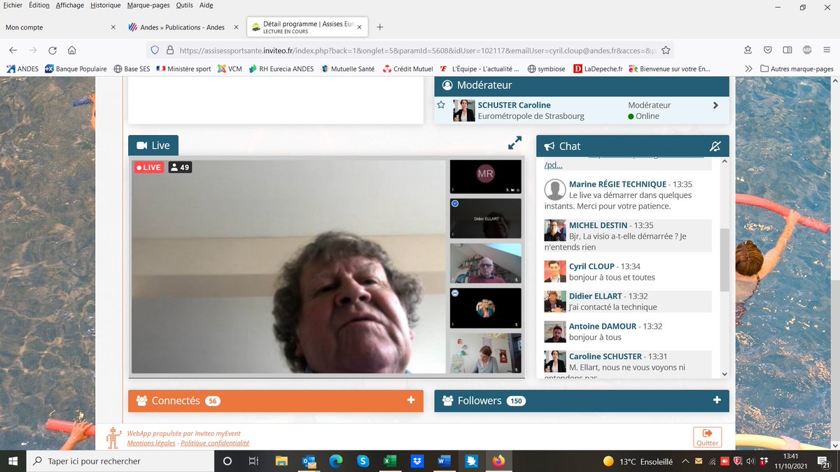 [#ActuANDES] Intervention de <a href="/DidierEllart/">DIDIER ELLART</a> sur le modèle économique des dispositifs sport santé dans les territoires, à l'occasion des 4ème Assises du Sport Santé sur Ordonnance à #Strasbourg.