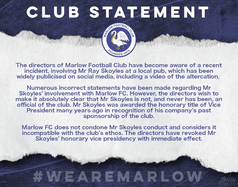 Marlow Football Club tweet media