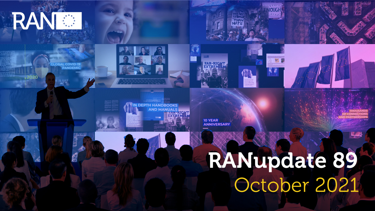 EUPreventionHub's tweet photo. 📣Issue 89 of the sought-after #RANupdate focuses on #RAN’s #HighLevelConference & the RAN #Practitioners’ Plenary, which both look back on the 10 years since RAN’s foundation, its successes, and the future of #pcve.
Get your copy here👉 https://t.co/F1oeaIZIcS https://t.co/yHoaaMq8zQ