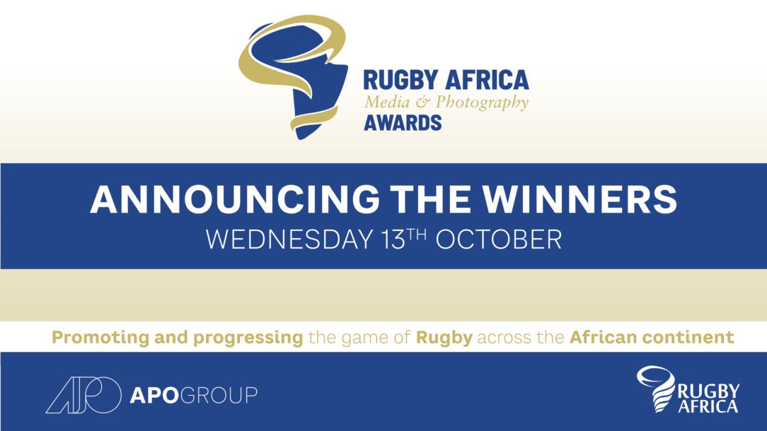 RugbyAfrique's tweet photo. The Winners of the Rugby Africa Media & Photography Awards will be announced on Wednesday 13 October. Make sure to watch our social media platforms for the announcements.
#RAMediaAwards #RugbyAfrica #Rugby #Africa #Media #Awards @APO_source https://t.co/6hw5Q6mTLp