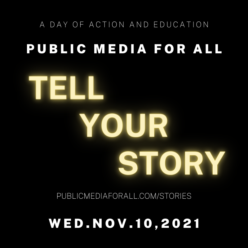 PublicMedia4All's tweet photo. Be part of the second annual Day of Action and Education. Your stories and presence matter. Details at https://t.co/RVbKhuQeBL. #publicmedia #pubmedia #npr #pbs #PublicAF #diversity https://t.co/EdC4wUd3Y8